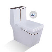 DESIGNER ONE PIECE WATER CLOSET 201