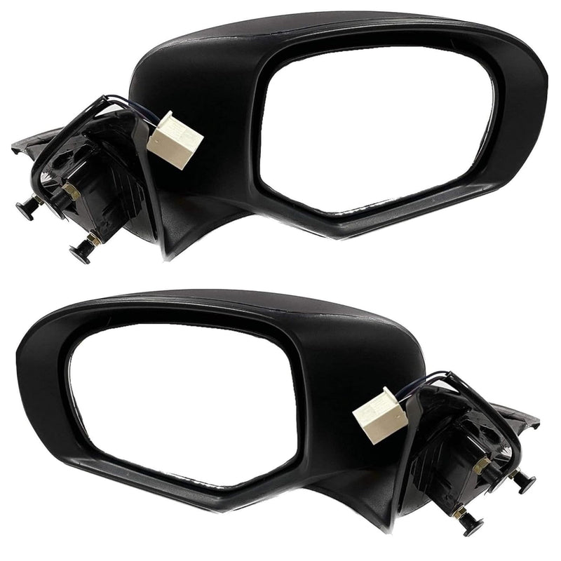 K D Side/Door Mirror for Maruti BREZZA Motor Without Indicator(Black) WITH COUPLER