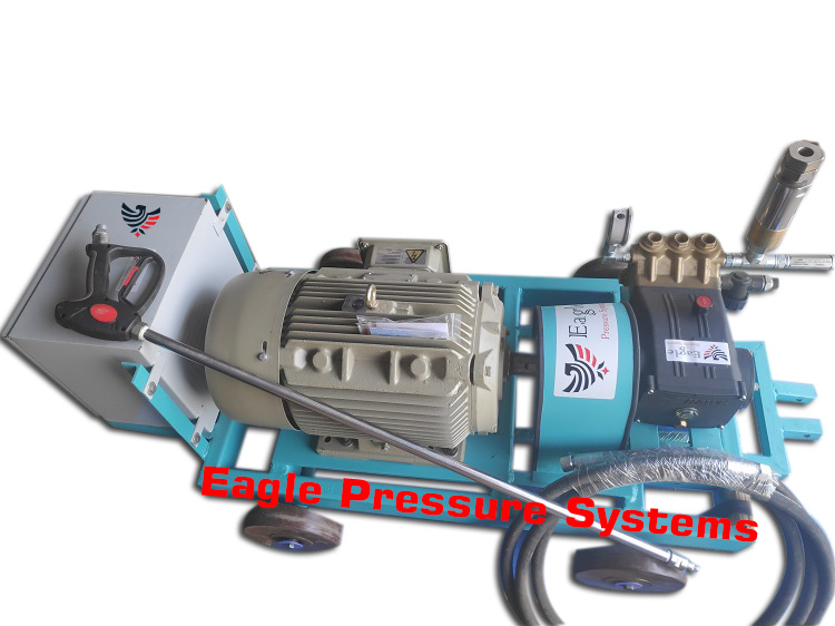 Industrial Boiler Tube Water Jet Cleaning Machine