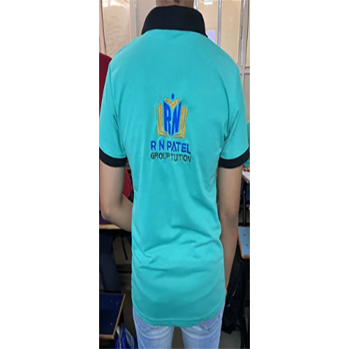 Cotton Polo Neck T-Shirt