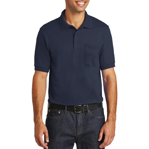 Blue Round Neck T Shirts