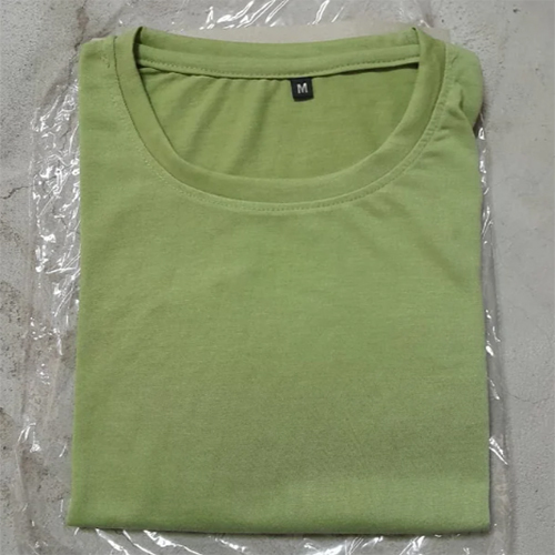 Micro Polyster Plain T-shirt For Sublimation - Age Group: Adult