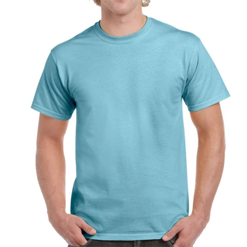 Plain Cotton Feel Sublimation T-Shirt Round Collar