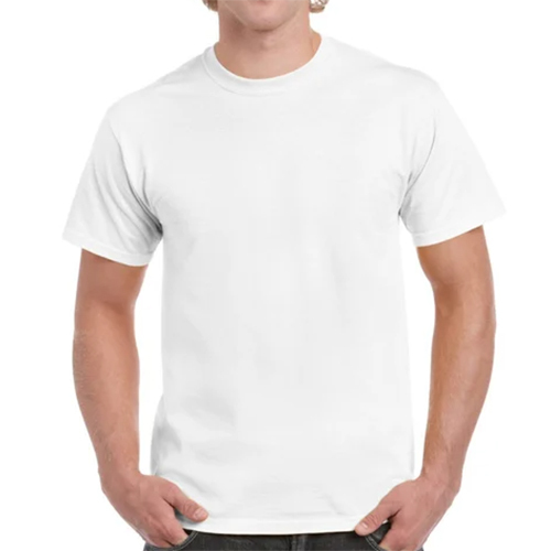 Plain Cotton Feel Sublimation T-Shirt Round Collar