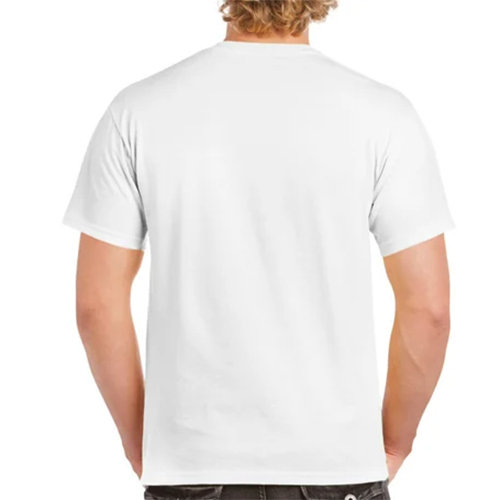 Plain Cotton Feel Sublimation T-Shirt Round Collar