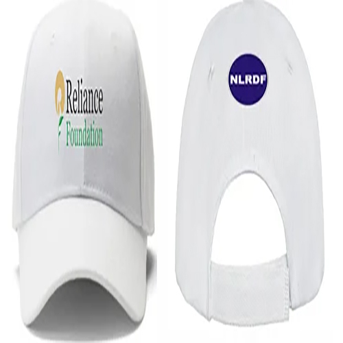 Customized Promotional Cap - Color: White