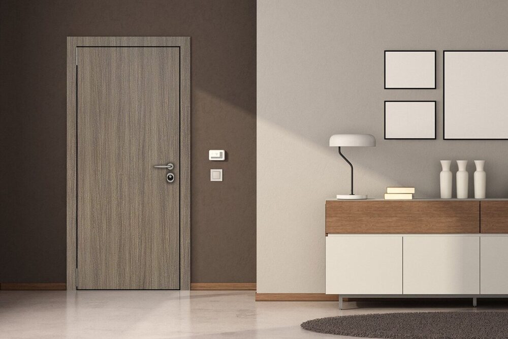 1536X1024 Premium Wpc Doors For Modern Interiors - Color: Gray