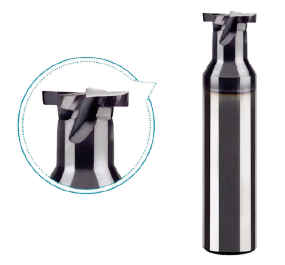 Carbide T Slot Cutter - Color: Silver / Red