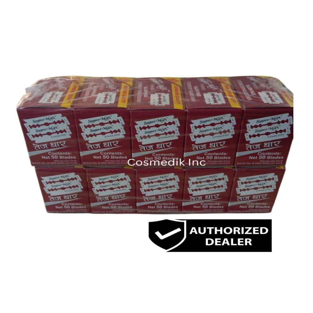 Supermax Double Edge Razor Blades Premium Shaving Blades