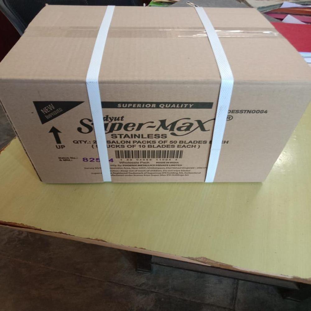 Supermax Double Edge Razor Blades Premium Shaving Blades
