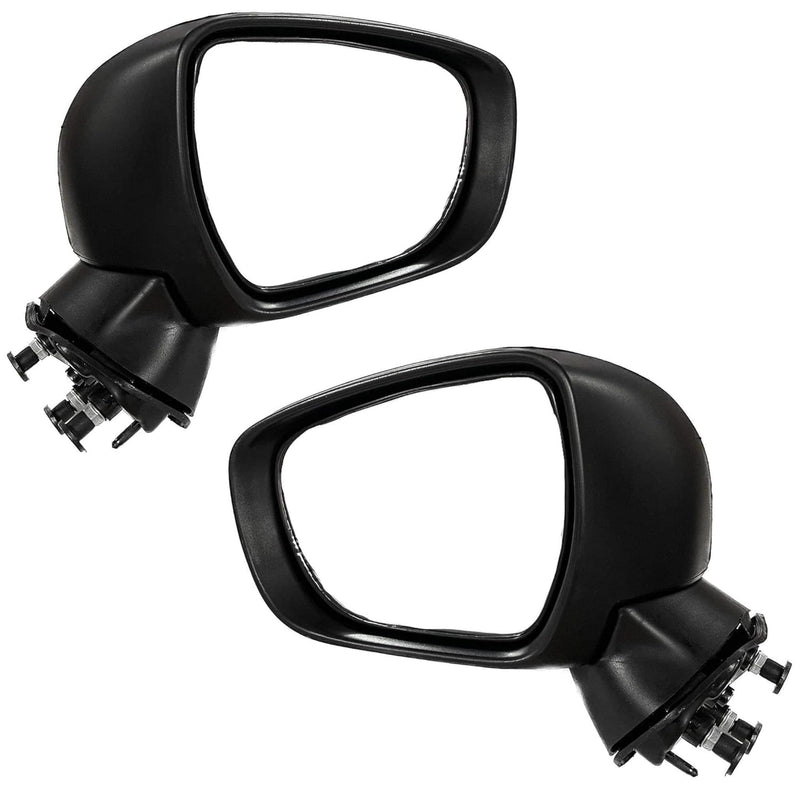 K D Side/Door Mirror for Maruti Baleno (Black) Without Motor & Without Indicator (Black) Simple Ordinary 2015-2021