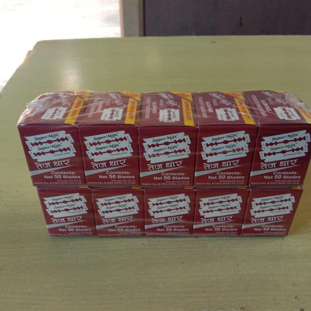Supermax Double Edge Razor Blades Premium Shaving Blades