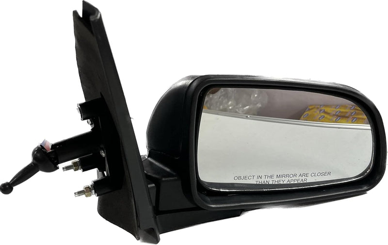 K D Side/Door Mirror for Chevrolet Aveo (Black)