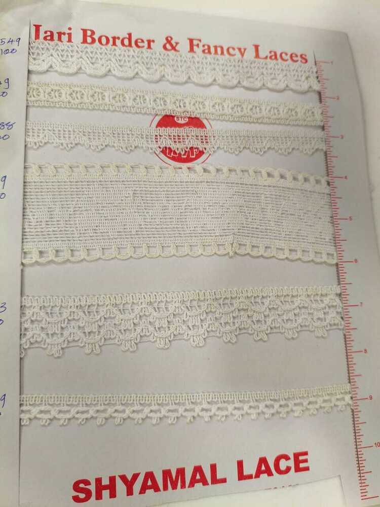 Crochet Lace - Color: White