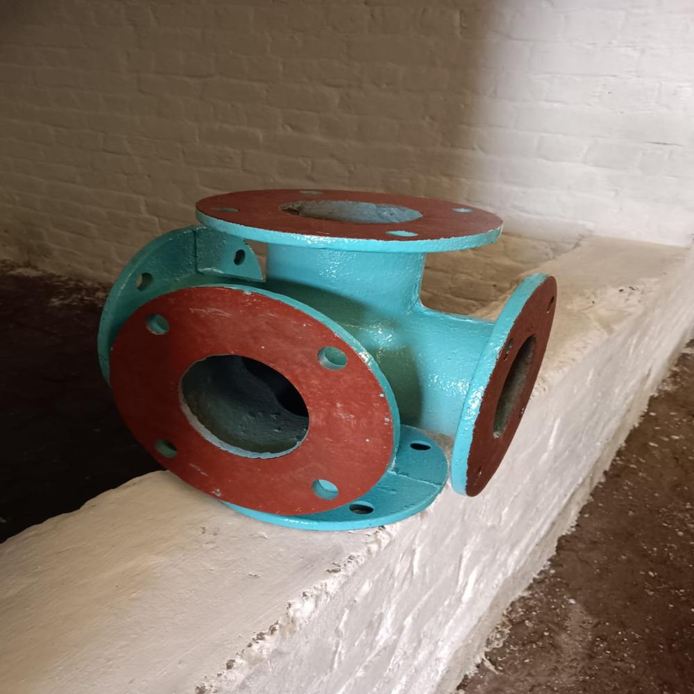 Cast Iron Cross Flange - Features: Good Quality