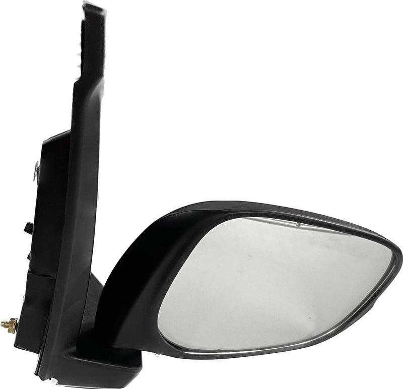 K D Side/Door Mirror for Honda Amaze/Brio/Mobilio Type 1 Plain Slim 2013-2016(Black)