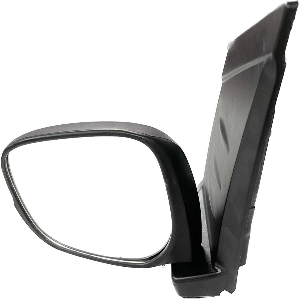 K D Side/Door Mirror for Honda Amaze/Brio/Mobilio Type 1 Plain Slim 2013-2016(Black)