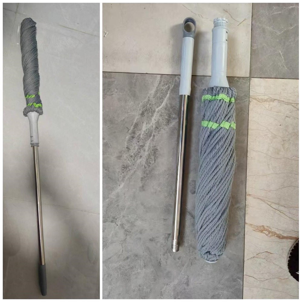 Twist Mops For Floor Cleaning - Color: Grey