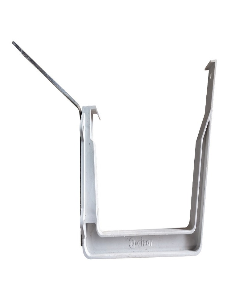 PVC CLAMP WHITE+GI SUPPORT