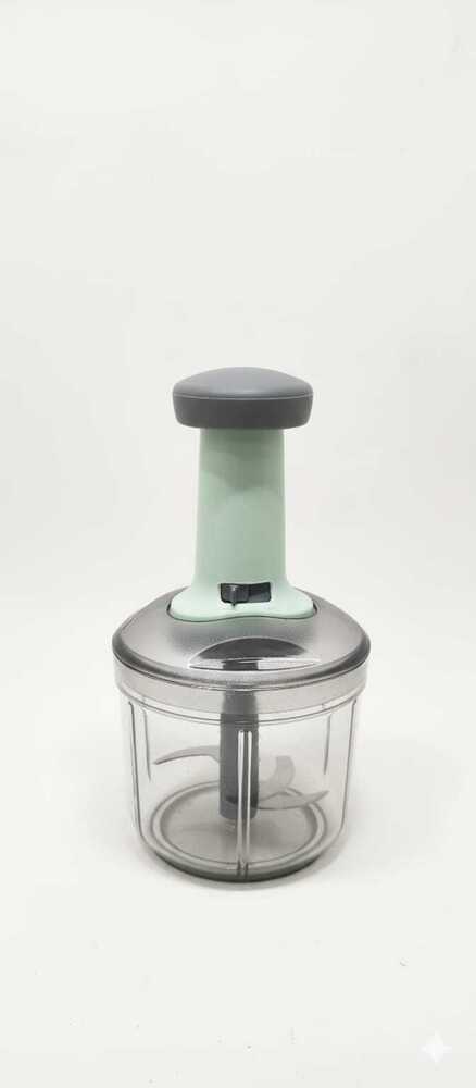 Hand Push Chopper 3 Blade - Color: Transparent