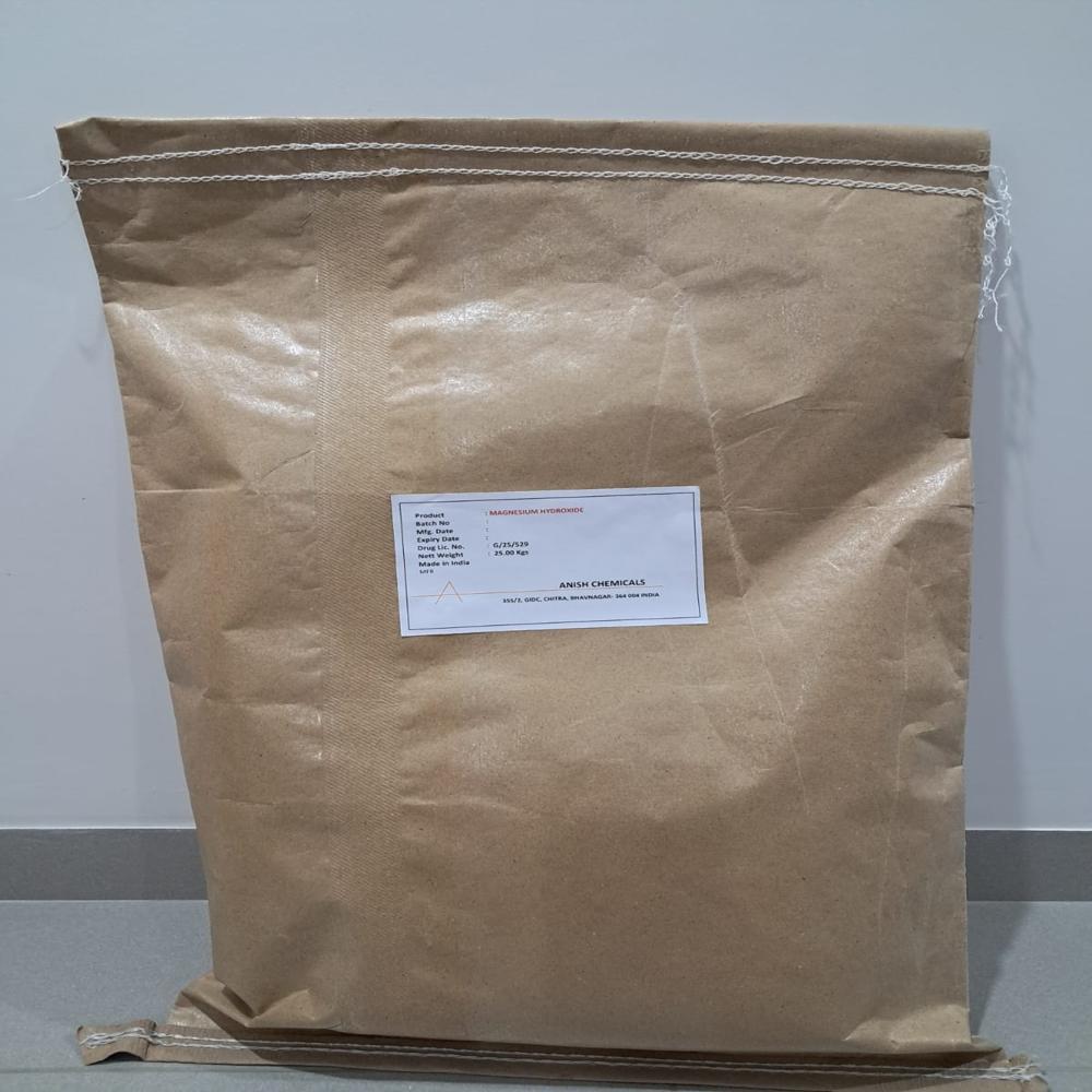 Magnesium Hydroxide - Ip/bp/ep/usp Grade, Bulky White Powder, 95.0%-100.5% Assay, Cas No: 1309-42-8, Molecular Formula: Mg(oh)2