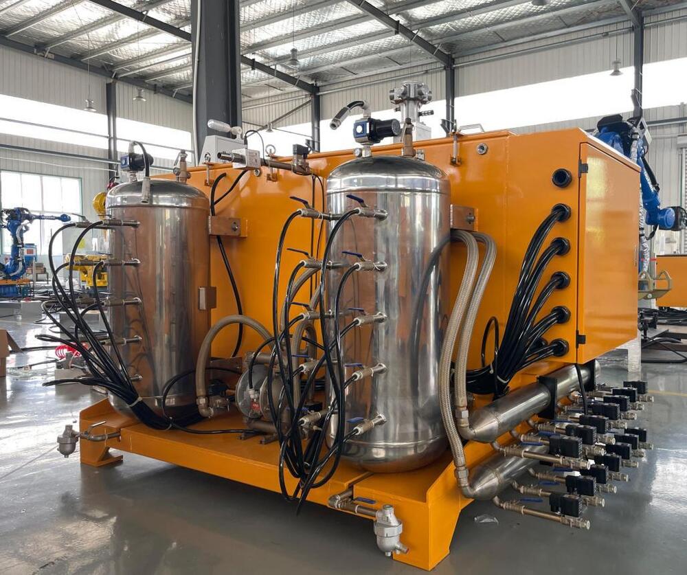 FORGING AUTOMATIC GRAPHITE SPRAY STATIONS