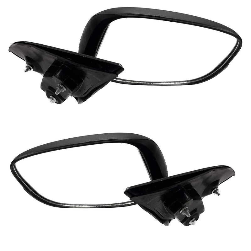 K D Side/Door Mirror for Honda Amaze 2018 Ordinary Plain(Black)