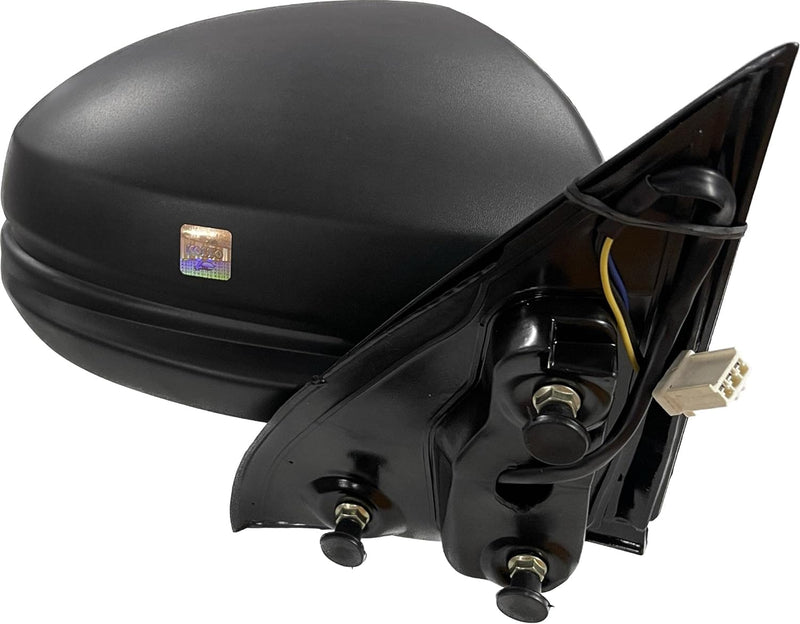 K D Side/Door Mirror for Honda Amaze Type 2 Motor without Indicator 2016-2018(Black) WITH COUPLER