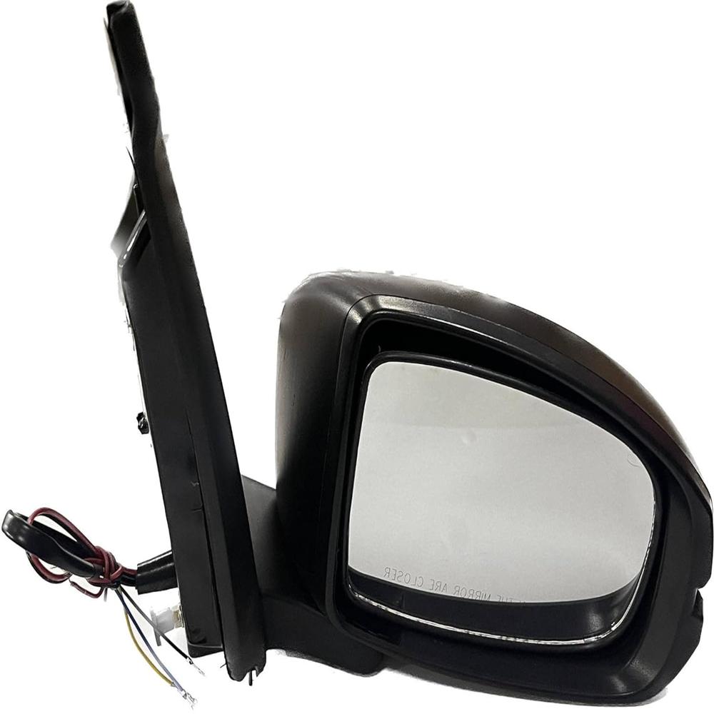 K D Side/Door Mirror for Honda Amaze Type 2 Motor without Indicator 2016-2018(Black) WITH COUPLER