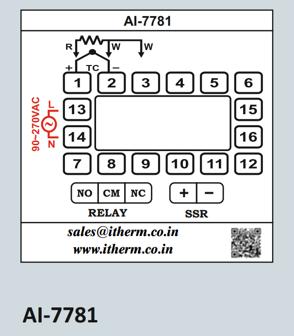 AI-7781 Temperature Controller