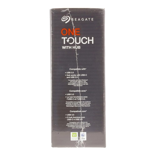 Seagate One Touch Hub 20tb External Hdd - Max Memory Capacity: 20 Terabyte (Tb)