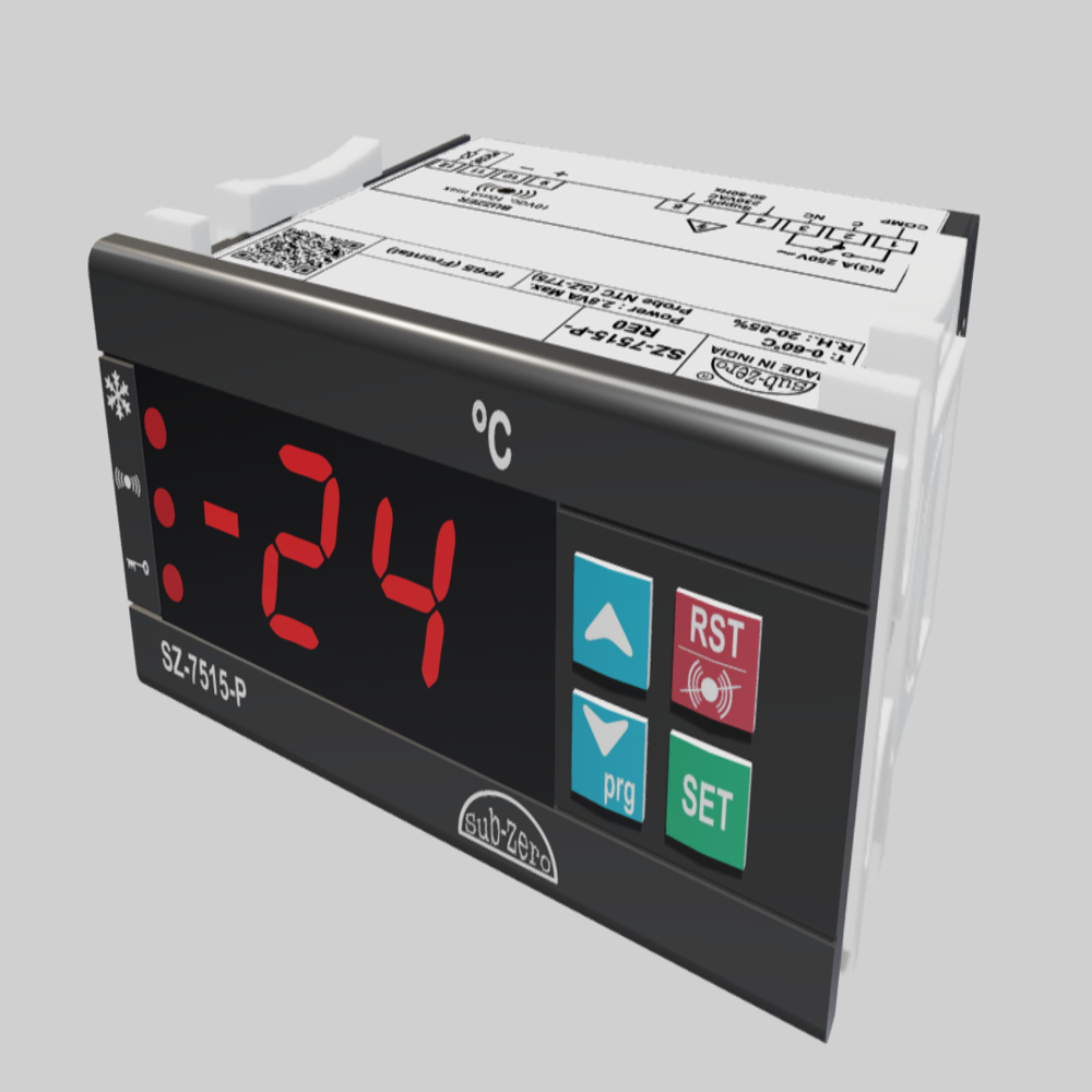 Sz-7515 P Subzero Temperature Controller - Color: Black