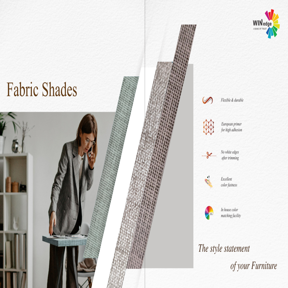 Fabric Shades Edge Bands - Color: All Color