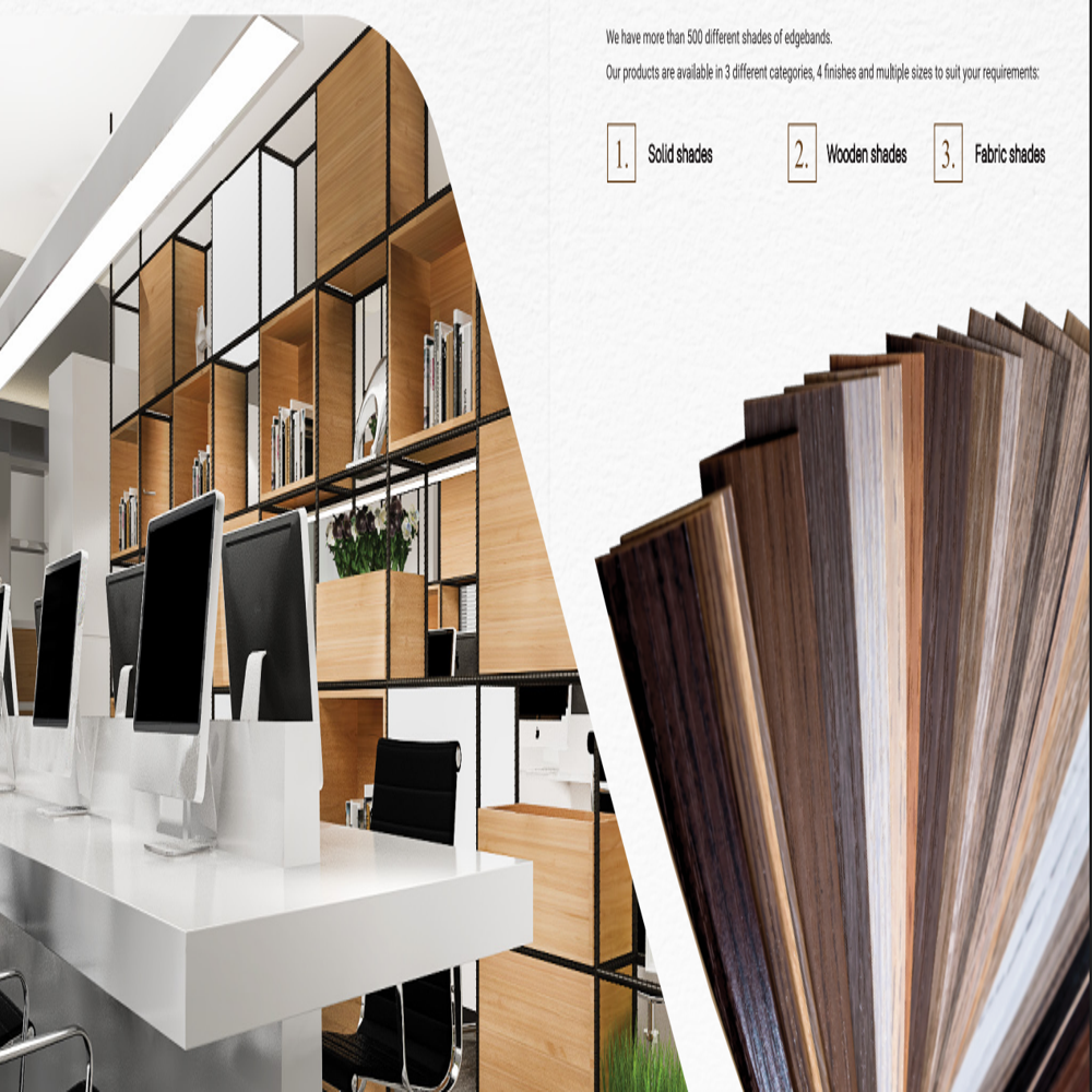 French Oak Dark Wooden Shades Edge Bands