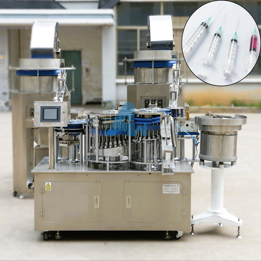 Fully Automatic Syringe Assembly Machine - Capacity: 250 - 260 Pcs/min