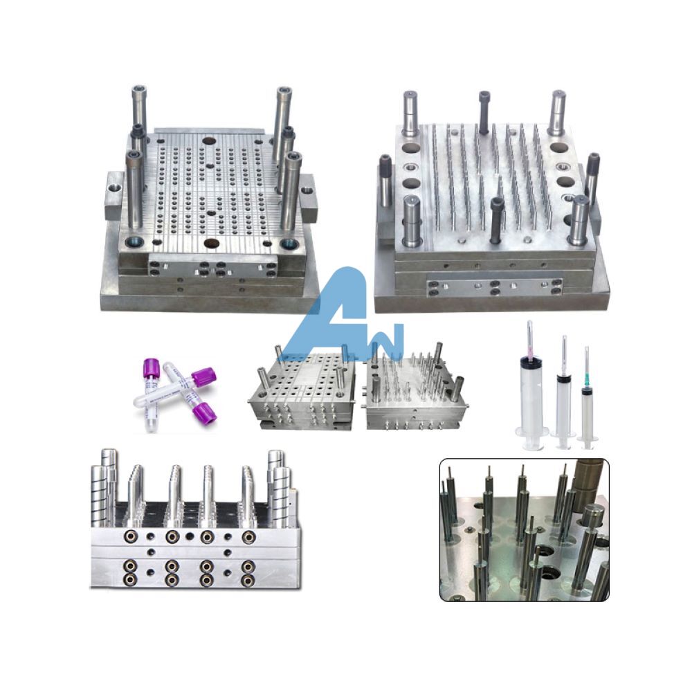 Syringe Mold - Color: Silver