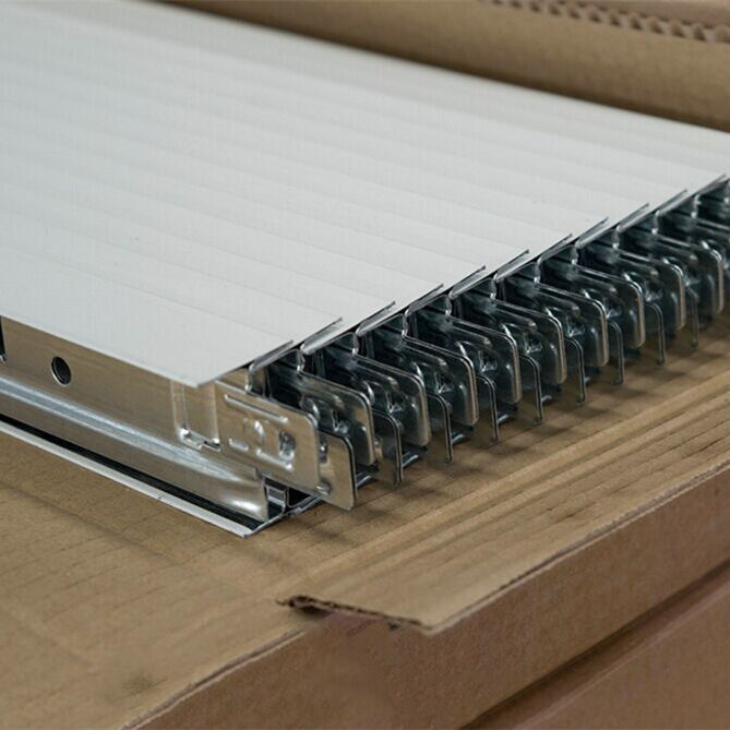 White Coated Stainless Steel Ceiling T Grid - Features: Premium Quality