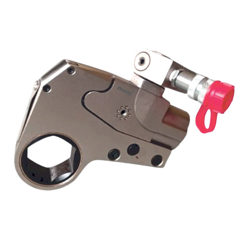 Hex Type Hydraulic Torque Wrench - Color: Silver