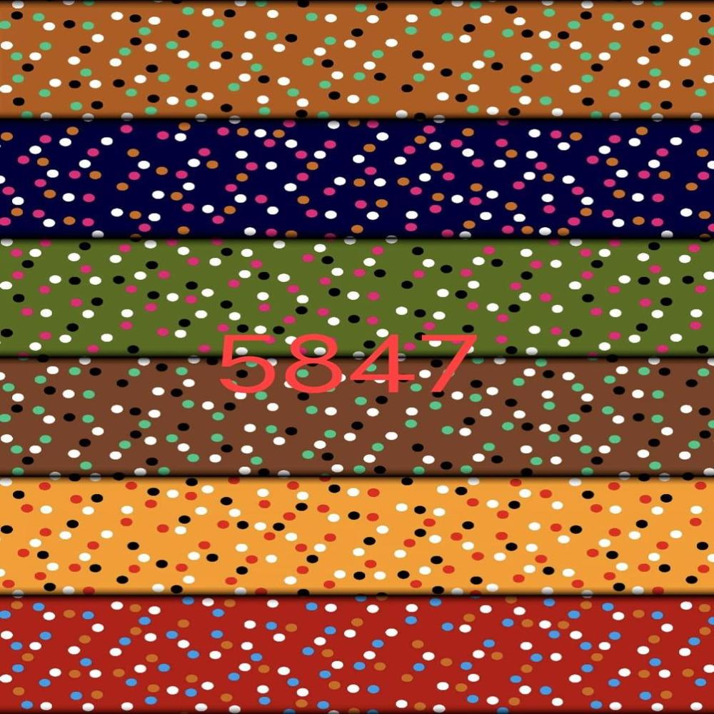 Rayon Printed Fabrics - Color: Different Available