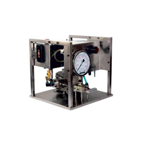 Obtp-2500 Pneumatically Operated Hydraulic Power Pack For Hydraulic Bolt Tensioners - Color: Silver