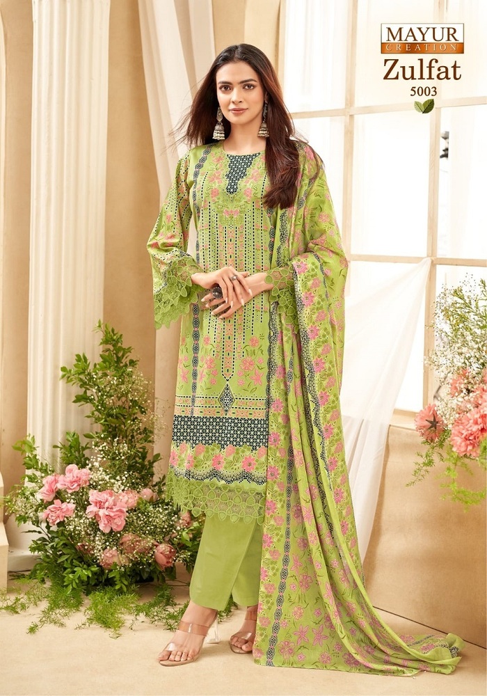 Mayur Zulfat Vol-5  Dress Material
