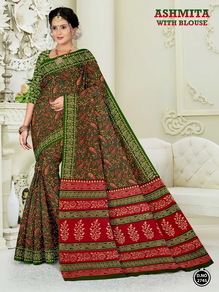 Ashmita Vol-1  Cotton Saree