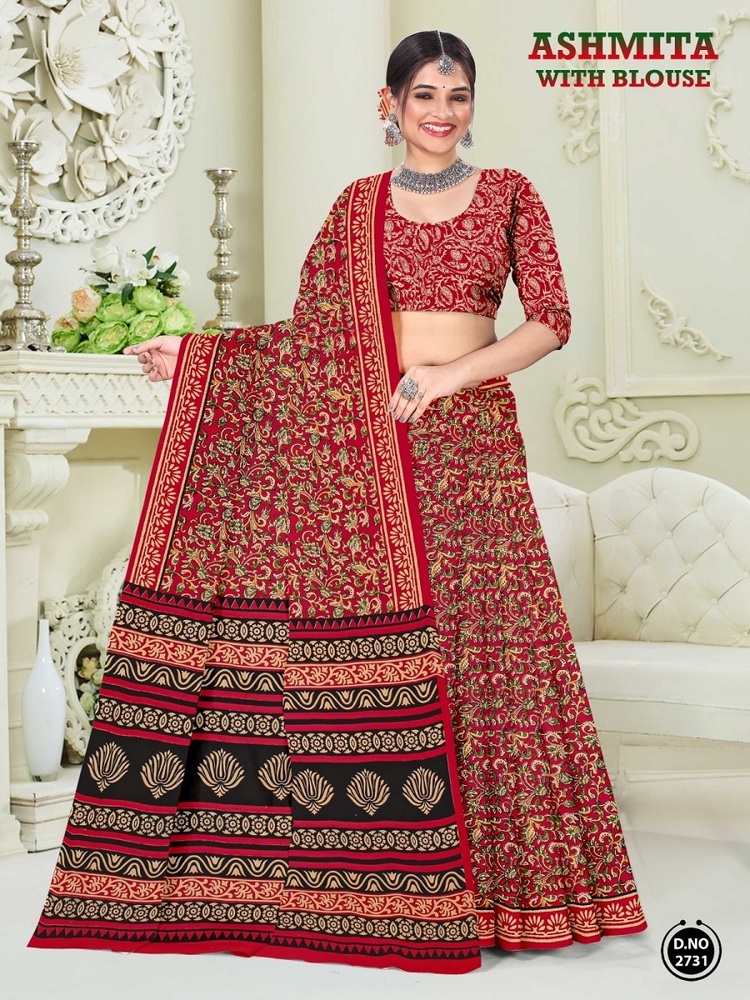 Ashmita Vol-1  Cotton Saree