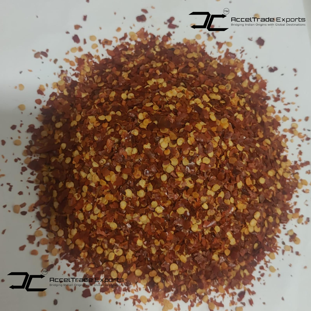 Chilli Flakes - Color: Natural Deep Red