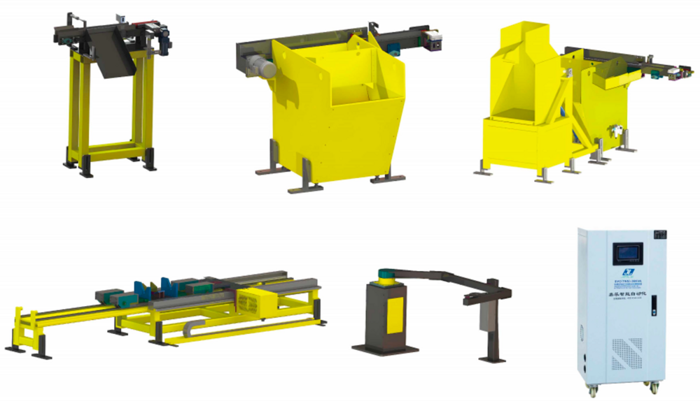 Forging Automationn Machineries - Color: Yellow