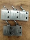 Tac-31v Pneumatic Toggle Valves - Color: Silver