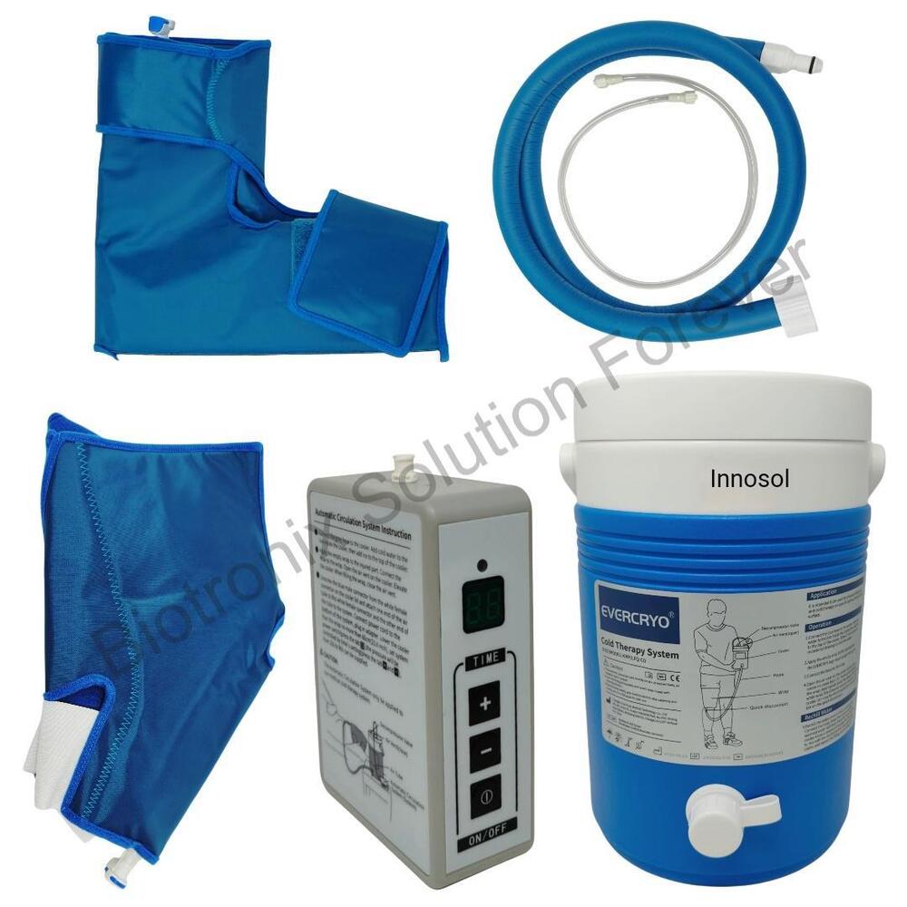 Cold Therapy Machine with Custom-Fit Shoulder, Knee, Ankle Pads