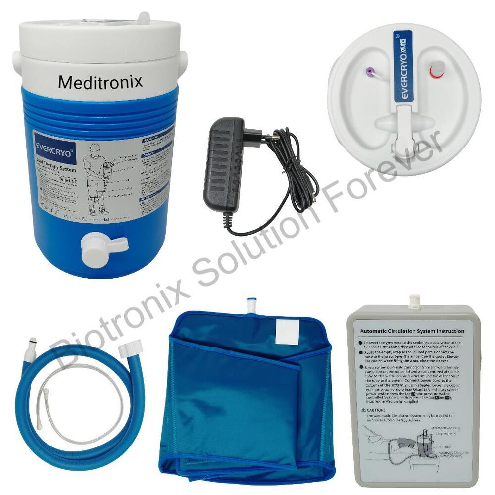 Cold Therapy Machine With Custom-fit Shoulder, Knee, Ankle Pads