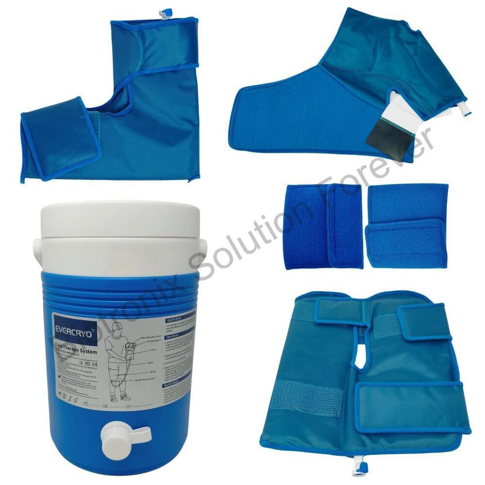 Cold Therapy Machine With Custom-fit Shoulder, Knee, Ankle Pads
