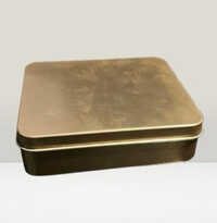500g Wallet Tin Box - Color: Golden